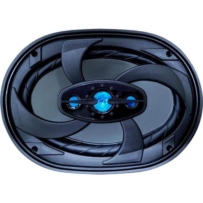 ⑥asaki 様 symphony navy Par de Alto Falantes 200w 6x9 Polegadas Marinizado Quadriaxial